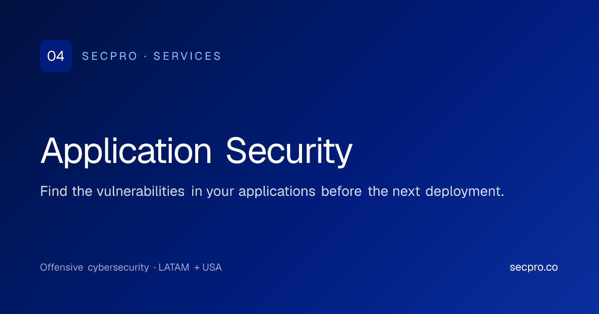 Application Security | SecPro